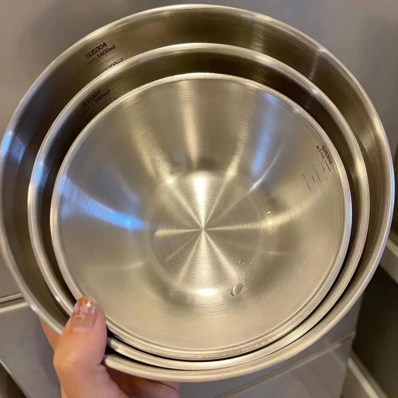 3pcs Stainless Steel Bowl Set 2