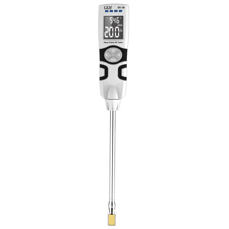 DT-70 Cooking Fryer Oil Tester Kit, Sound and Visual Alarm, Oil Fryer Quality Te