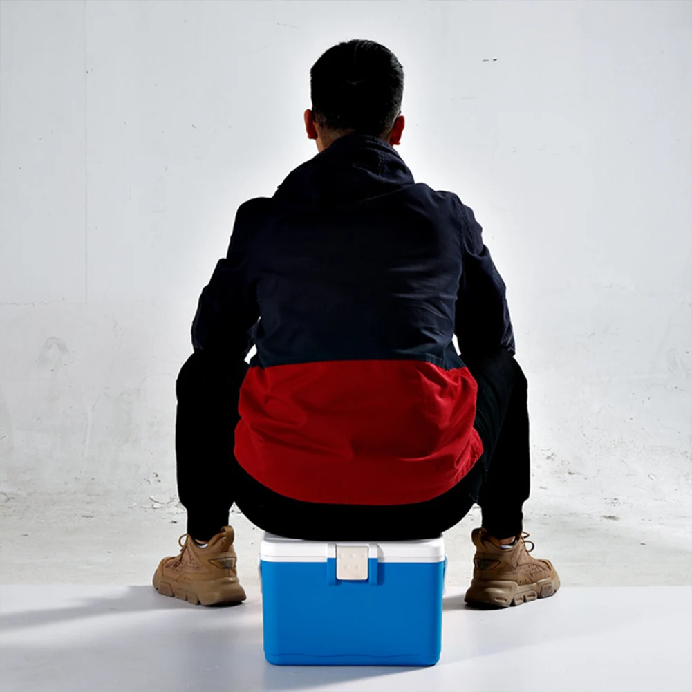 8L Outdoor Food Preservation Box Large Capacity Car Camping Insulation Box Beer Juice Beverage Cooling Bucket for Car Road Trips