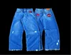 Y2K American Street Style Kawaii Spider Embroidery Loose Skate Jeans Hip-hop Fashion Gothic Retro Denim Pants 3
