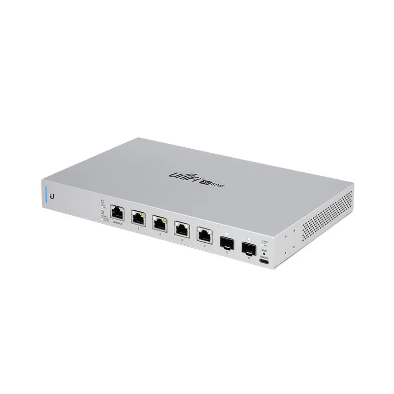 

Убиquiti US-XG-6POE 10 GbE PoE коммутатор 170 Вт, SFP + (Gen1), 4x 1/2.5/5/10 GbE PoE ++ порты, 2x10G SFP + порты, переключение уровня 3, 2xDC