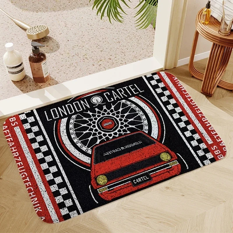 Luxurious Washable Non-slip Indoor Floor Mat and Rug