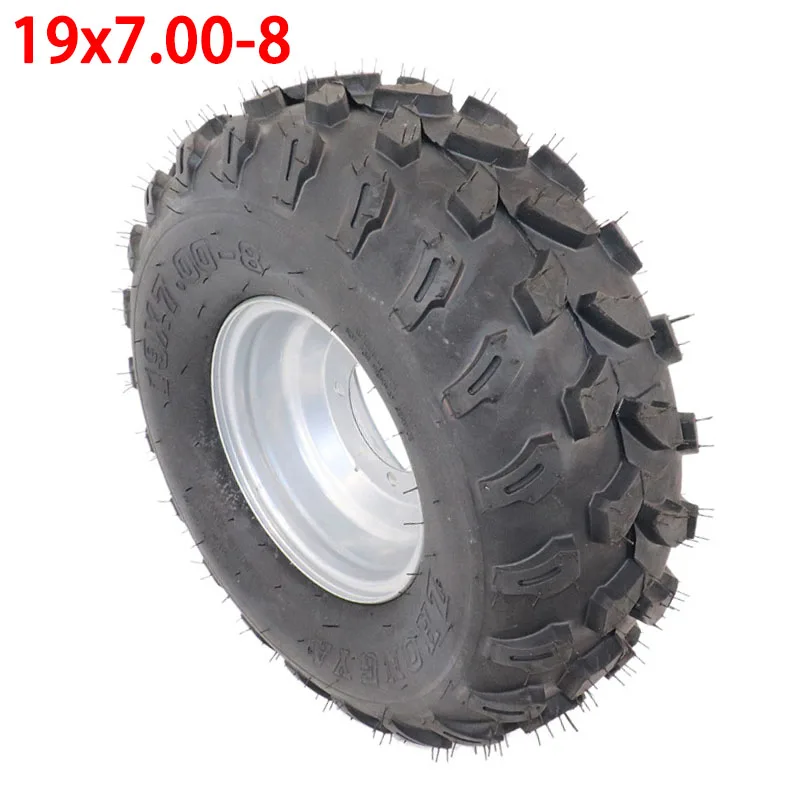 

8 inch off-road vacuum wheels 18x9.50-8 19x7.00-8 Tubeless tire For 125cc 150cc 200cc 250cc ATV Buggy Quad Bike Golf cart Parts
