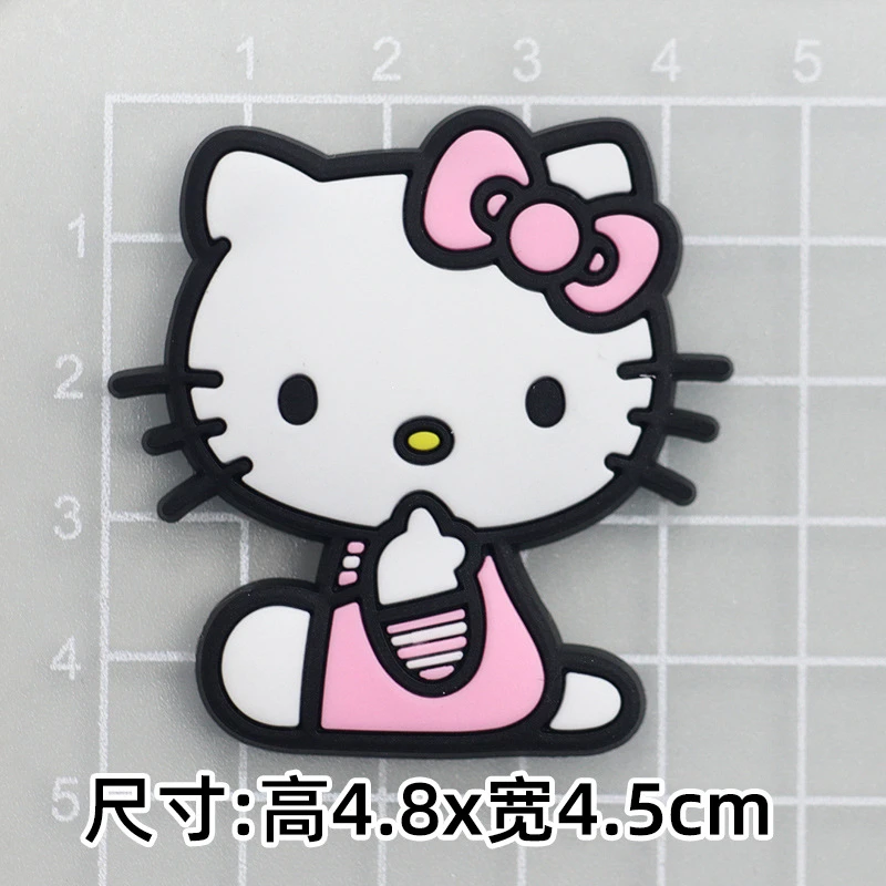 Jibbitz Hello Kitty Shoe Accessories Clogs Cute Diy Fashion Shoe Charms Heart Bow And Musical Notes Footwear Accessories shoe charms,shoe decorations