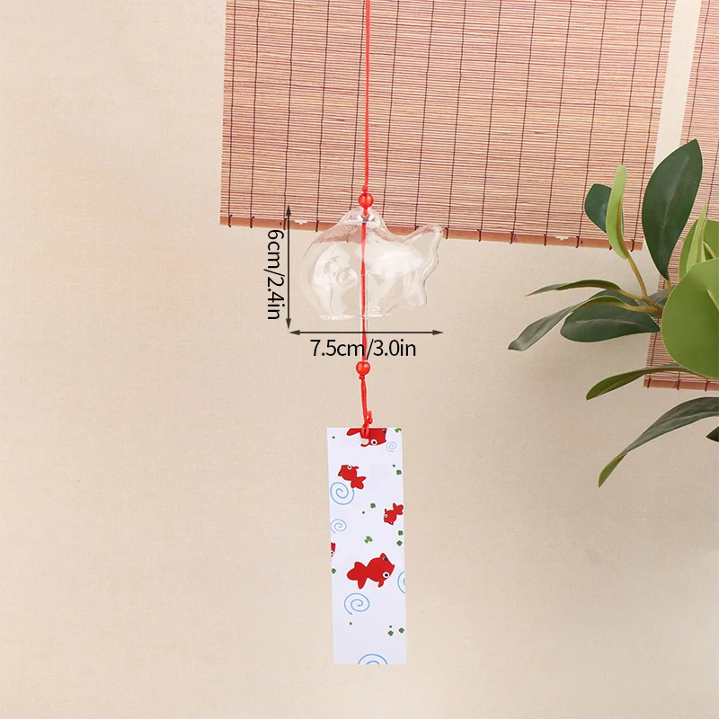 Furin – Sagoma di Pesce Rosso - Campane a vento Giapponesi 7 Furin – Sagoma di Pesce Rosso - Campane a vento Giapponesi - immagine 3