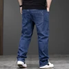 High Quality Denim Jeans Male Oversized 6XL 7XL 8XL Business Casual Jeans For Men's Fashion Trend Large Size Straight Loose 4
