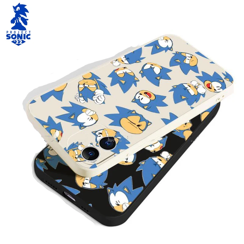 

Sonic The Hedgehog Printed Phone Case 12Pro Case 8Plus for Iphone 14Pro Max Silicone Iqoo11 Cartoon Liquid Silicone Soft Case