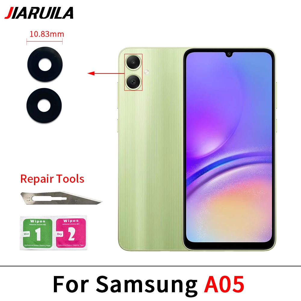 Premium Rear Camera Glass Lens with Adhesive