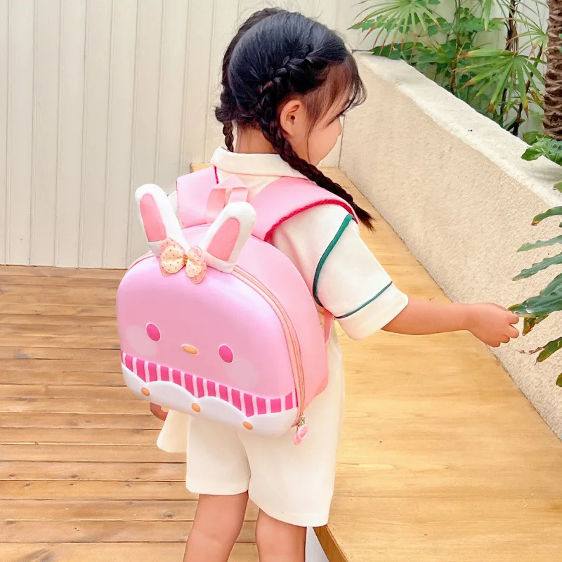 Girls Backpack Cute Rabbit Kindergarten School Bag Fashion Cartoon