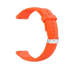 22mm Genuine Leather Vintage Watchband Bracelet Strap - 22mm Watchband (Orange)