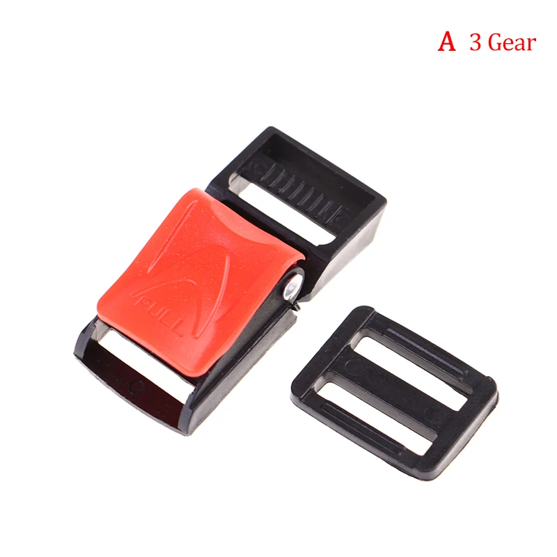 Motorcycle ATV Bike Helmet Clip Chin Strap Adjustable Bicycle Release Buckles buckle clamp