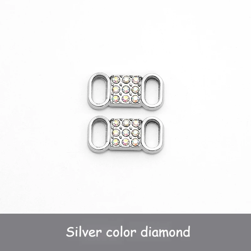 Luxury Rhinestone Diamond Sneaker Charms - Colorful Shoe Decoration Accessories