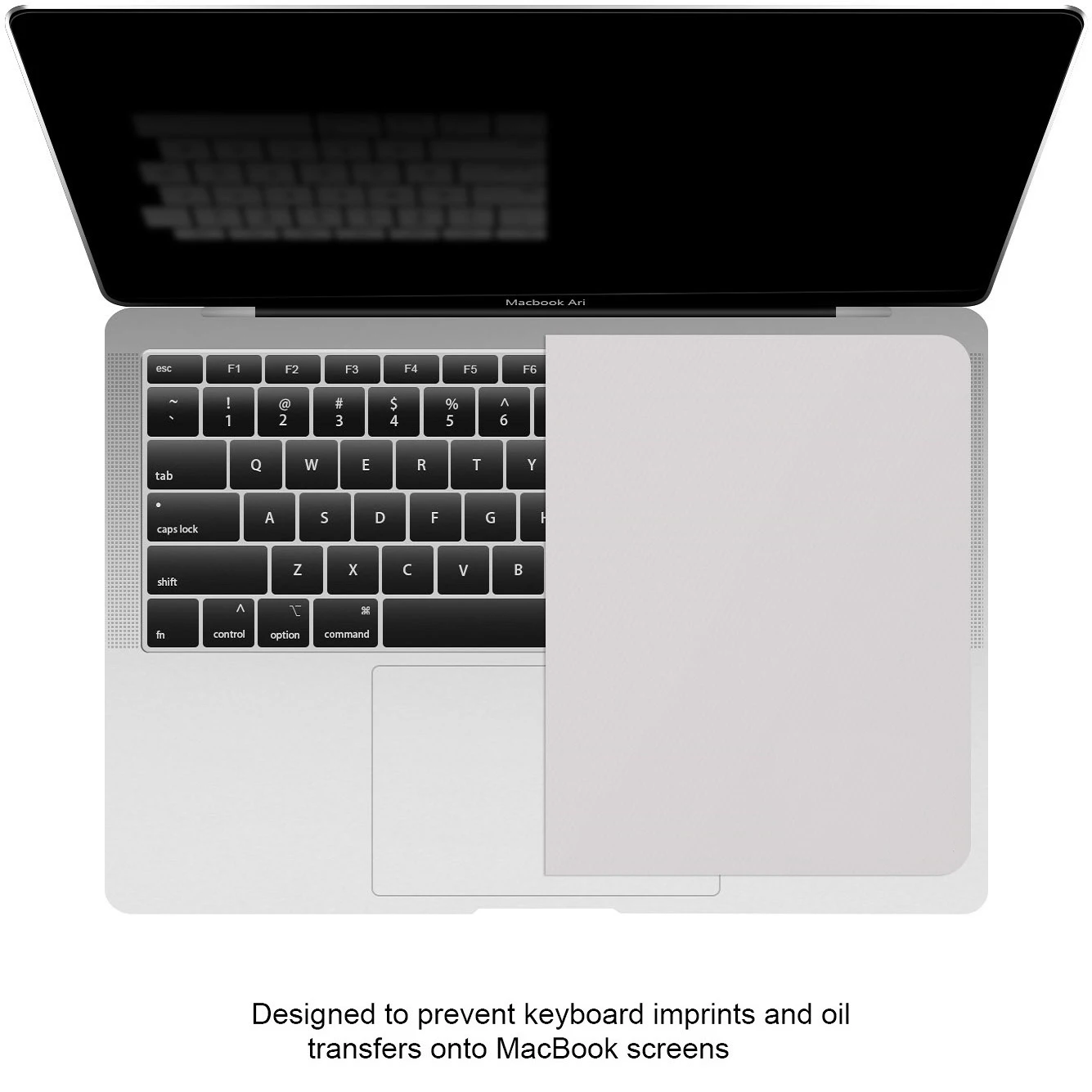 Laptop Keyboard and Screen Protective Microfiber Cover and Cleaning Cloth