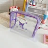 Cinnamoroll & Kuromi Large Makeup Bag, Hello Kitty Portable Cosmetic & Toiletry Organizer, Pencil Case, for Daily Use And Travel 1