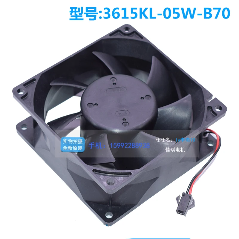 Original para Nmb 9238 3615kl05w-b70 24v 0.70a 9cm 92*38 mm Acs510 550 Abb Inversor fã Novo - Imagem 5
