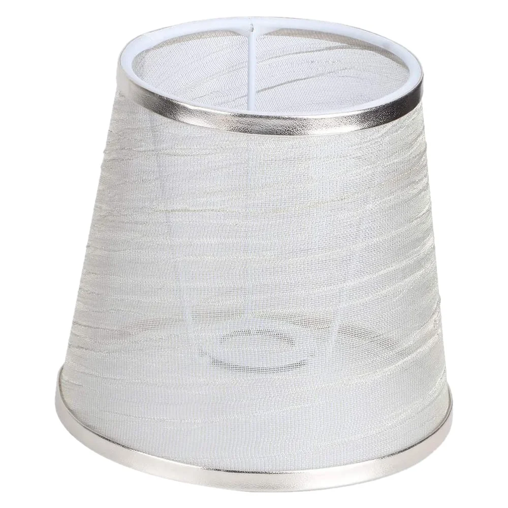 

Bedside Mini Transparent Lampshade Chandelier Fabric Lamp Wall Lamp Desk Lamp Replacement Shell Cover