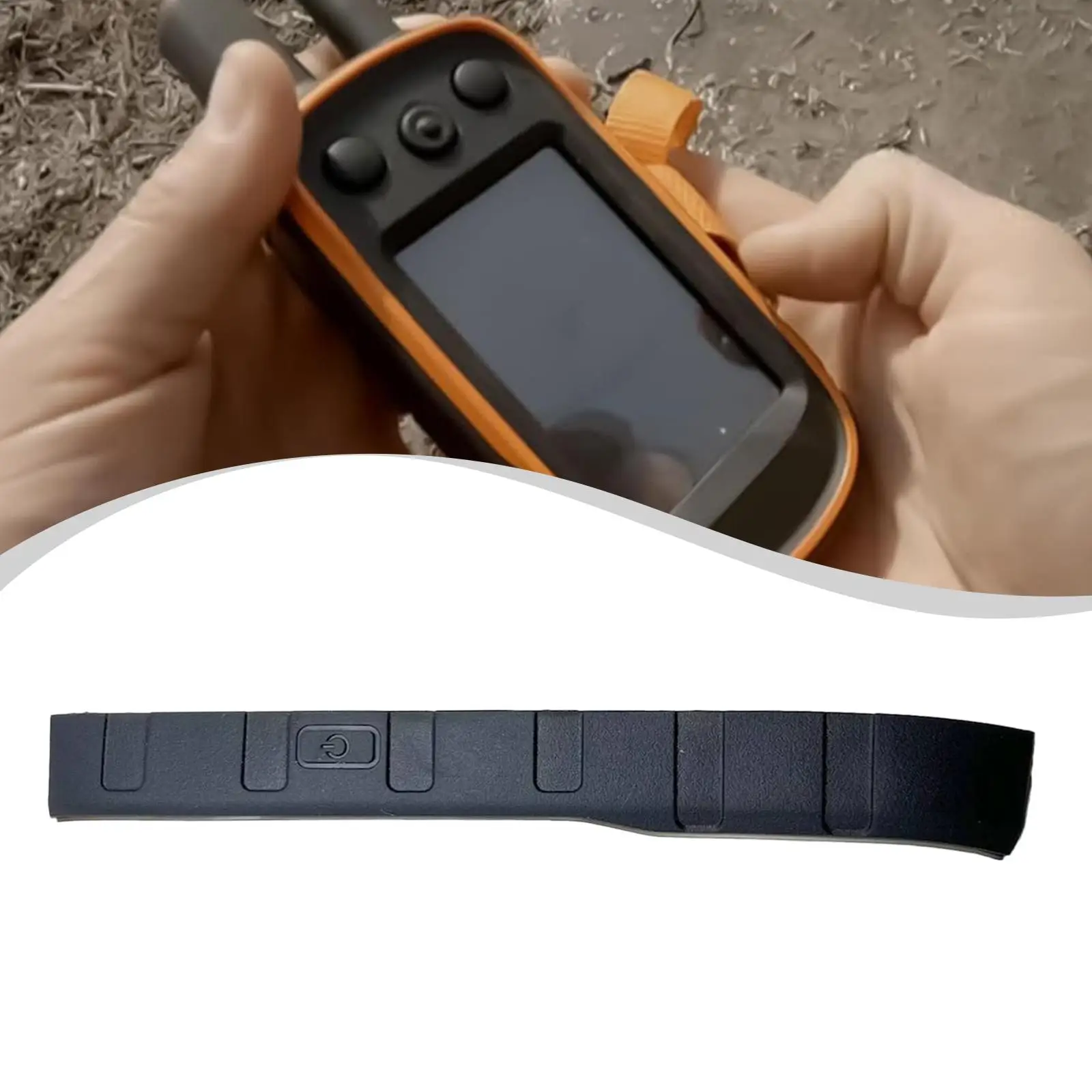 Garmin Alpha 100 Utility용 고성능 고무 전원 버튼 직접 교체 예비 부품 수리 커버