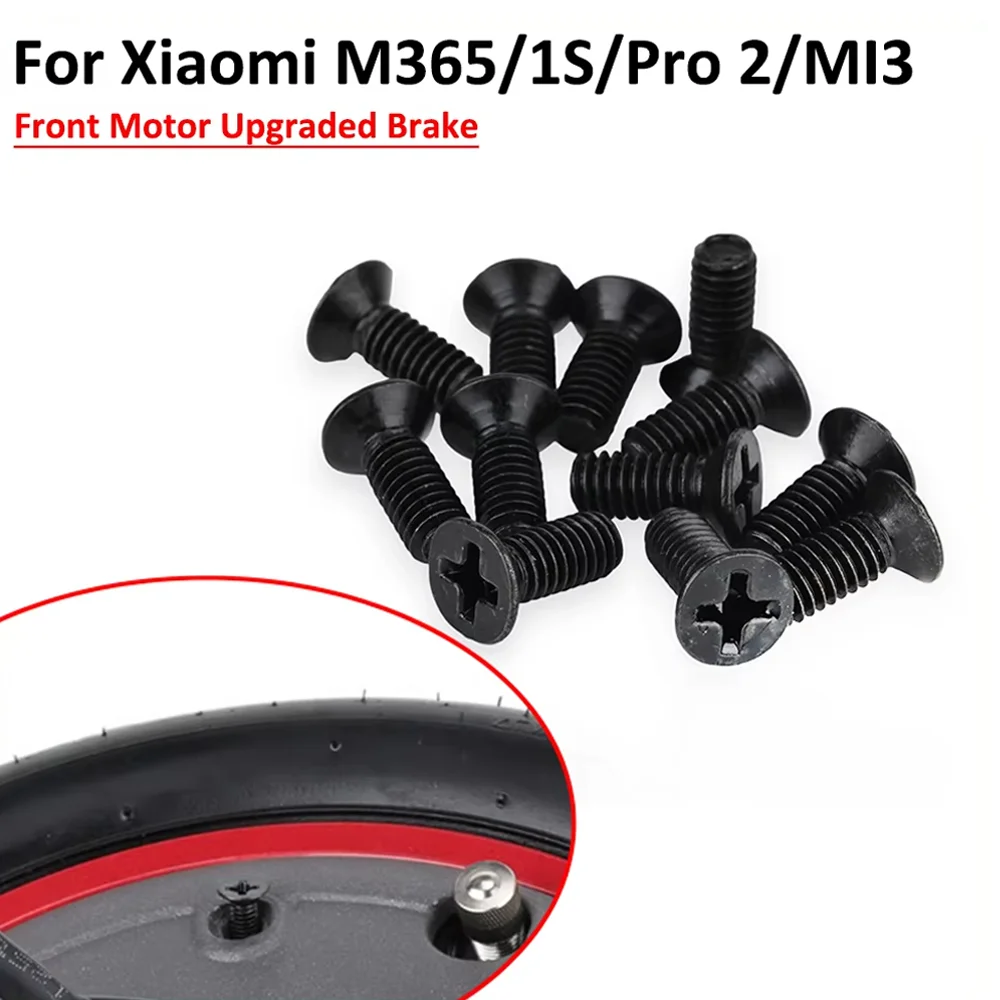 Motorgesichtsschrauben, Aluminiumlegierung, Schutzhülle, Schraube, 12 Stück, für Xiaomi M365/Pro/pro2/1S Elektroroller, Motorteile