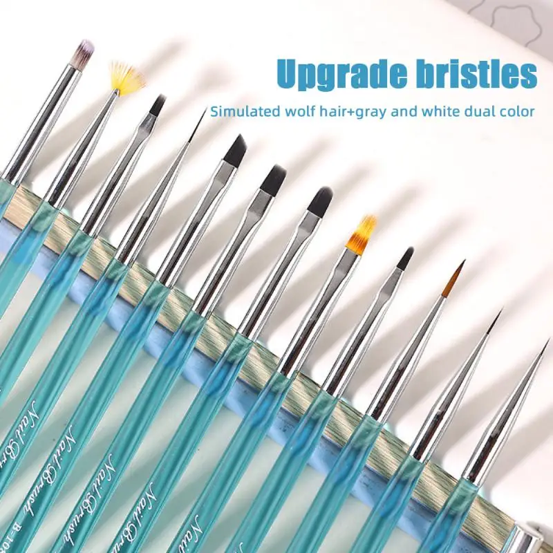 

Инструмент для ногтей, кисть для маникюра, фототерапия, искусственная акриловая ручка для сушки и росписи, ручка для дизайна ногтей