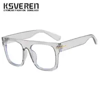 Grand carré Anti lumière bleue lunettes de lecture hommes femmes classique concepteur clair presbyte lunettes Prescription lunettes optiques 4