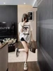 European version light luxury white T-shirt women's summer new short-sleeved design sense niche trendy brand loose top base ins 1