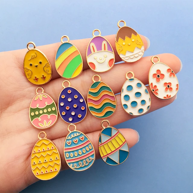 Easter Charms Jewelry Making  Easter Charms Jewelry Earrings - 10pcs  Animal Charms - Aliexpress