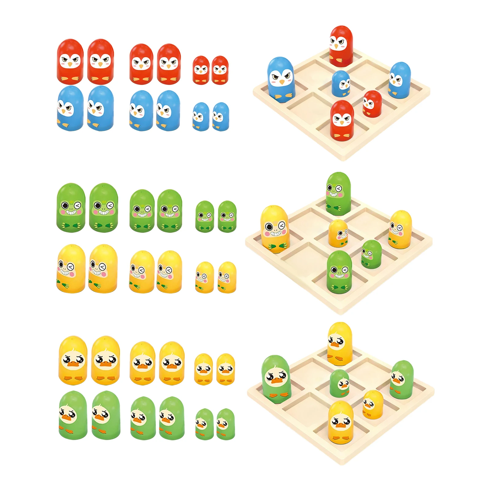 

Игра для детей Tic TAC Toe, Обучающие игрушки, уникальные подарки, Классические настольные шашки для игр, головоломки для мозга
