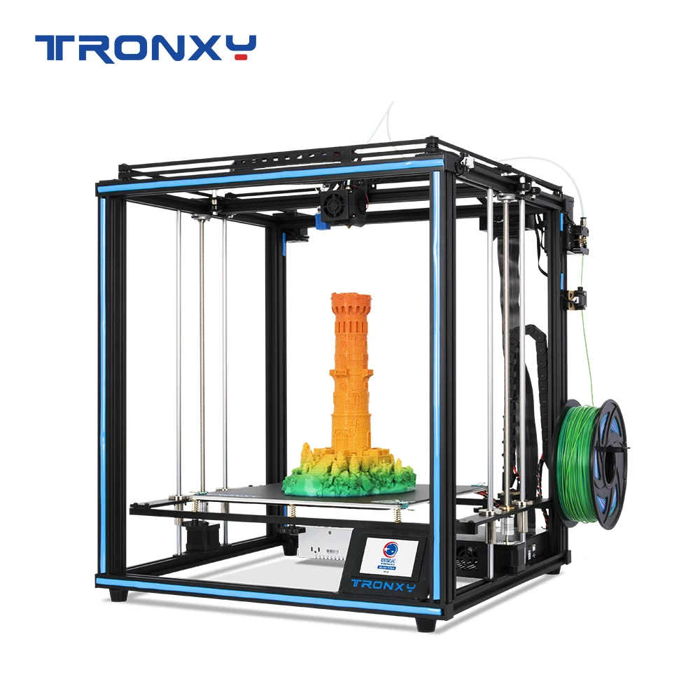 

Tronxy 3D Printer X5SA With 330*330*400mm CoreXY DIY Kits Metal Print Heat Table 3d Machine Filament Sensor Auto leveling
