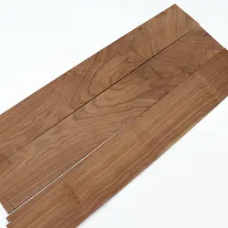 HQ T2 DIY 2-4MM Thin Sound Box Material Big Size African Black Walnut Timber Log Rare Wood Block Lumber