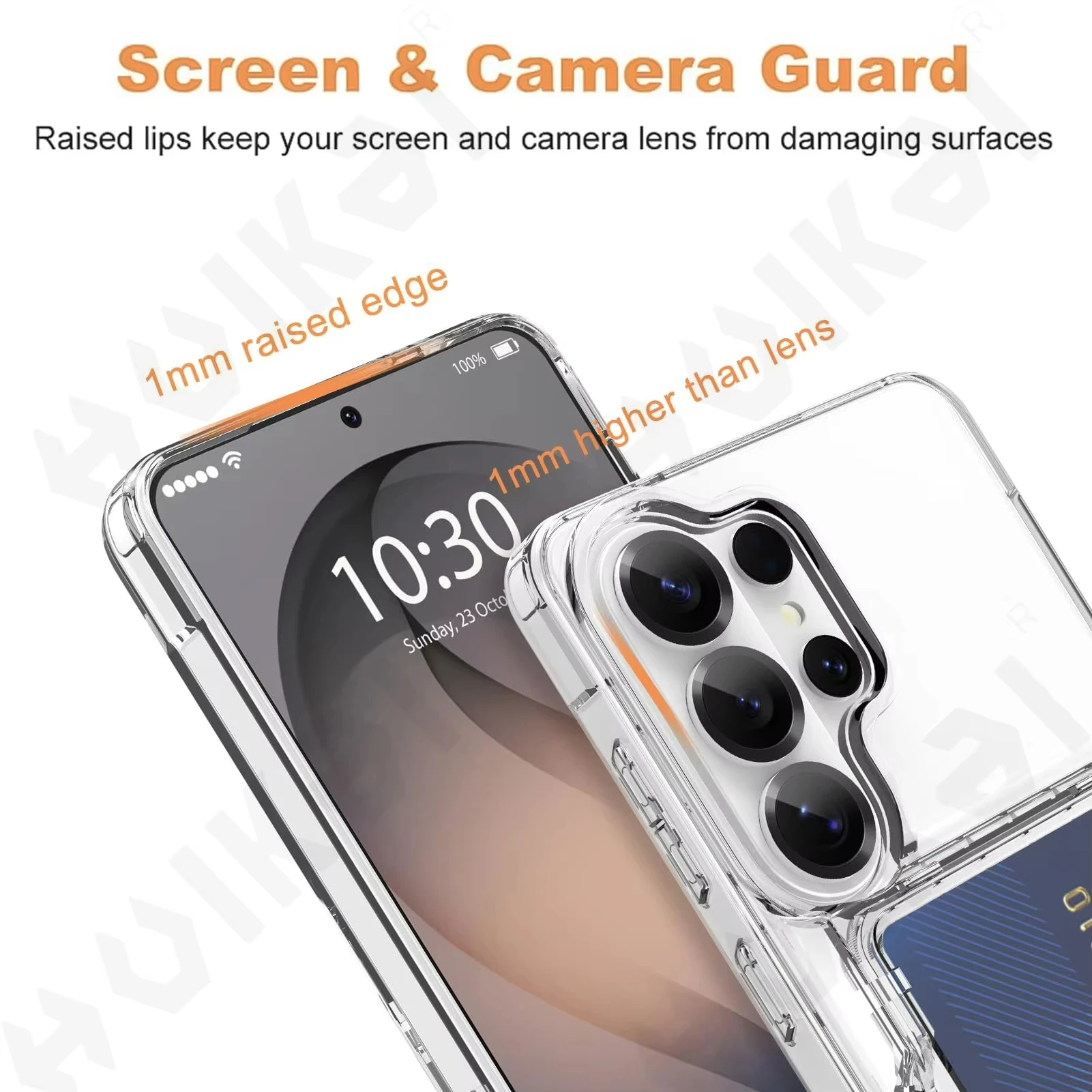 Premium Wallet Case with Card Holder & ID Slot - Scratch-Resistant Rugged TPU Cover