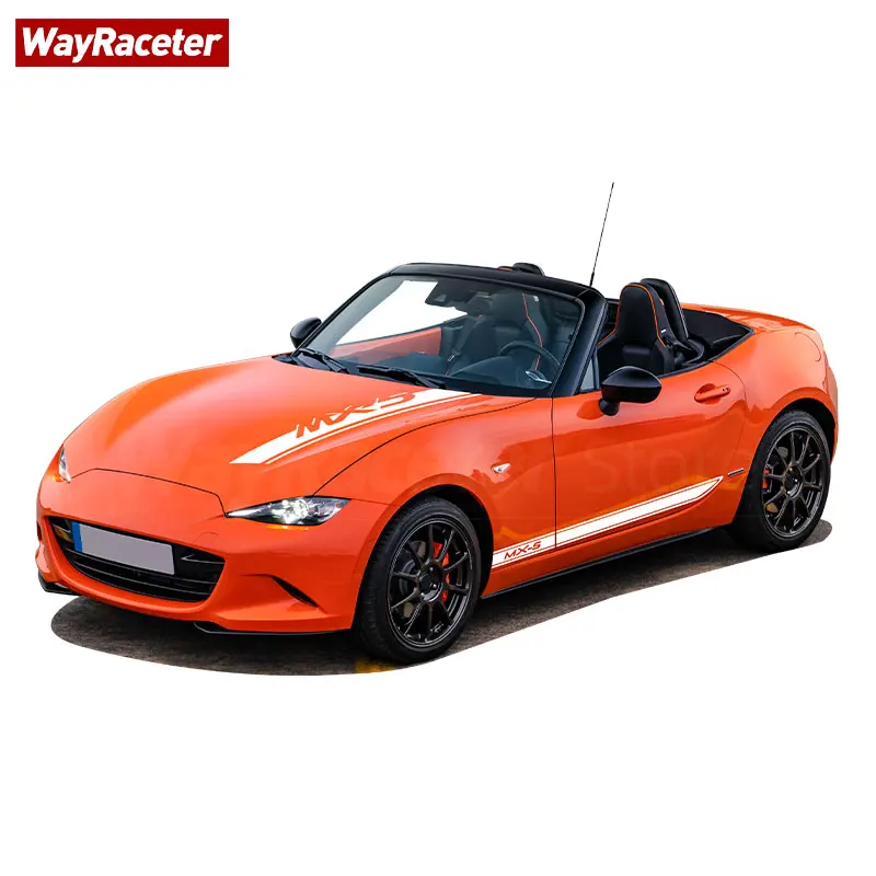 4x Auto Nabendeckel Aufkleber Für Mazda MX-5 III Roadster - 56mm Wasserdicht