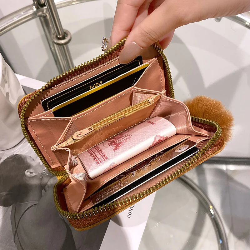 Women Short Wallet Many Department Ladies Cute Small Clutch Ladies Money  Coin Card Holders Purse Female Wallets