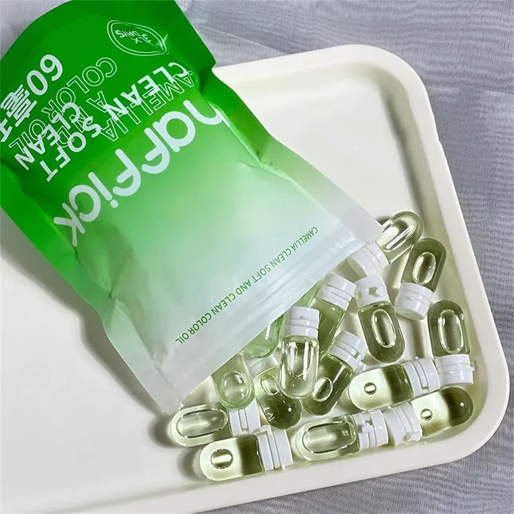 1751073-1f5e26.jpg S7a19f7ec97d24f61b70b3b03bdc028a4T 10/30pcs Cleansing Oil Camellia Secondary Facial Cleanser Deep Gentle Cleansing Travel Portable Single Makeup Remover Oil Mallzona