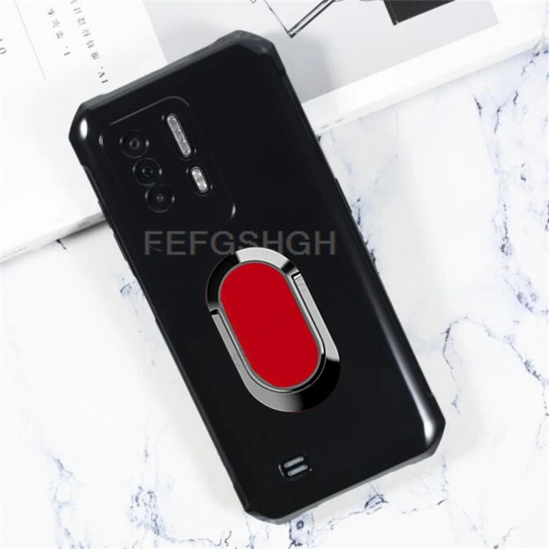 Durable Finger Ring Soft TPU Silicone Phone Case Cover