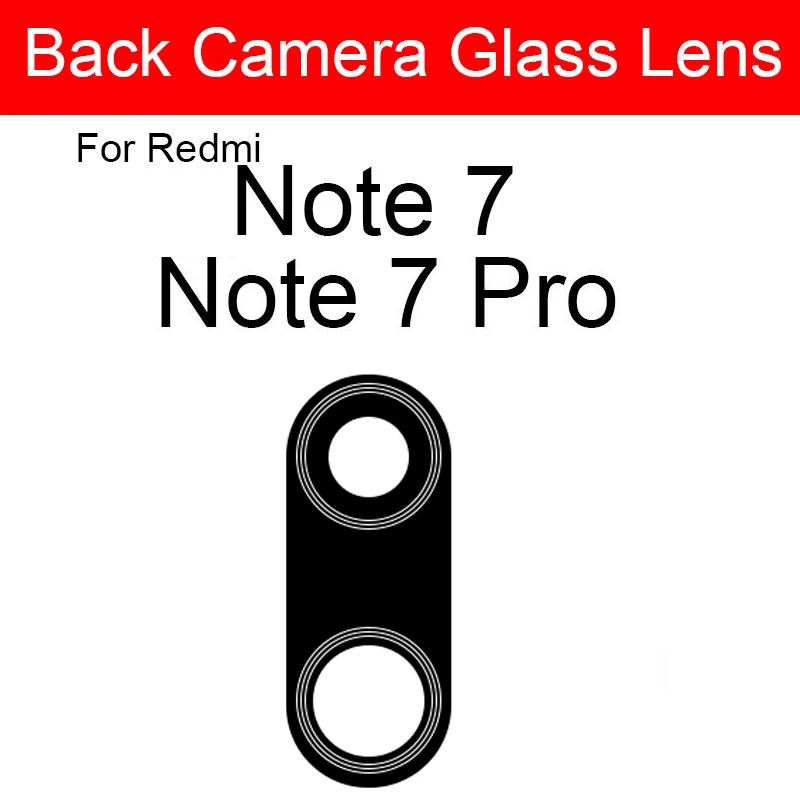 note 7 pro back camera glass