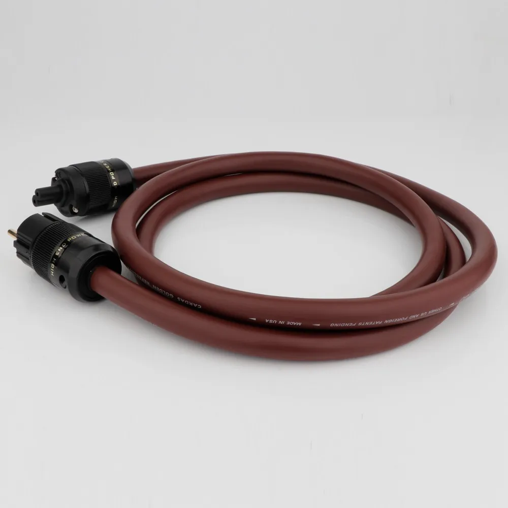 15A, 5C, Golden Reference, HiFi Audio Power Cable, US, UE, DVD, CD, AMP