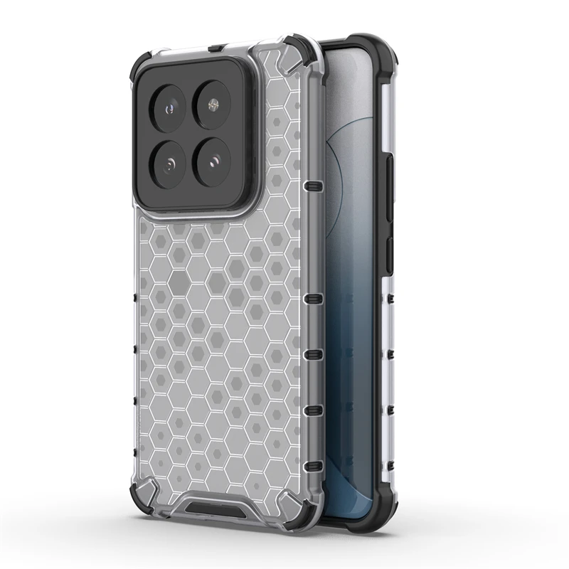 Honeycomb Shockproof Armor Case with Translucent Protector