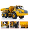 RTR 1/16 A40G RC Hydraulic Articulated Truck Light Sound Double E Toy Metal Radio Control Dumper Truck Car Tipper Gift TH23143 3