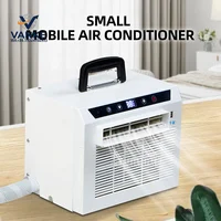 Climatiseur mobile split télécommandé, portable pour voiture, petite machine de climatisation, appareil de climatisation pour tente 3000 BTU 2