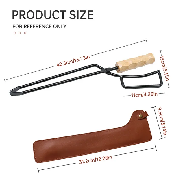 고품질 소재와 다양한 특징을 가진 금속 나무 바베큐 불 집게