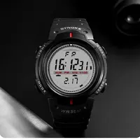 SYNOKE-Montre de dehors Électronique pour Homme, Étanche, Shoe, Multifonction, Alpinisme en Plein Air, Grand Écran 4