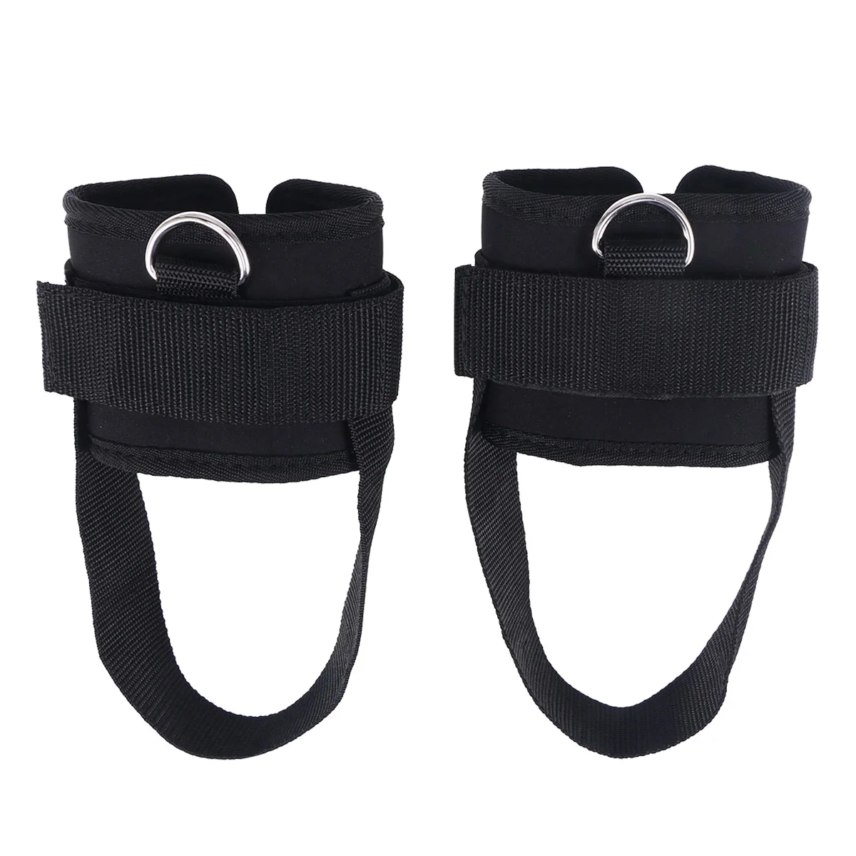 

Ankle Support Sport Ankle Strap Padded D-ring Ankle Cuffs Ankle Protectier for Gym Workouts Leg Weights Exercises