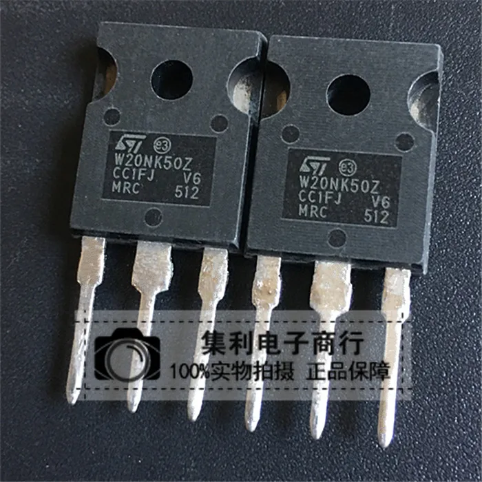10PCS/Lot W20NK50Z STW20NK50Z 20A/500V In Stock Imported Original Fast ...