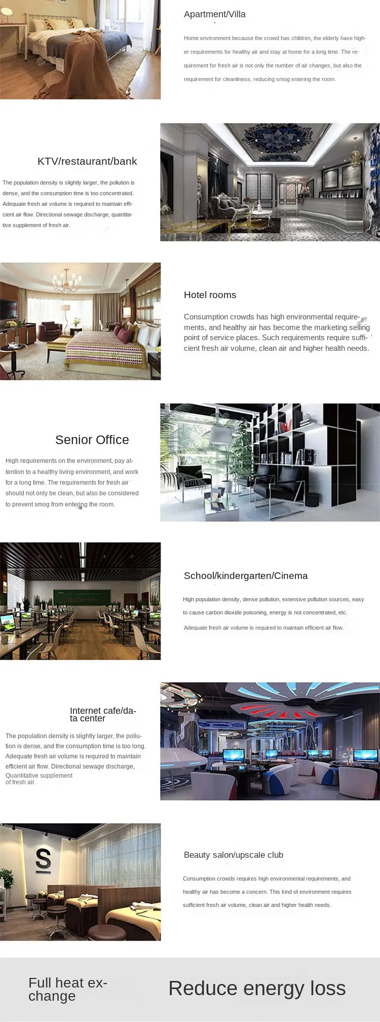 S7a1ac7d9d28940c891a3bfecf3fef3177 Full Heat Exchange Fresh Air System Household Commercial Ceiling Whole House Ventilator Silent Central Fresh Air Fan Mallzona