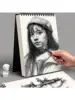 A4/A5/A6/16K sketchbook+Pencil set,Spiral bound sketchbook-30 sheets,perfect for beginners and aetists to draw 1