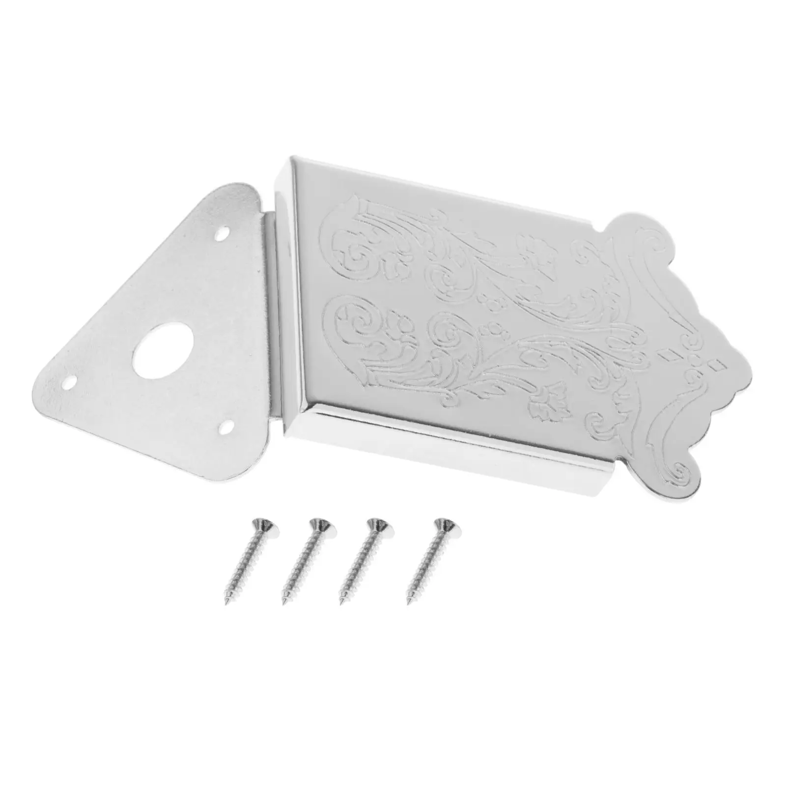 Mandolin Tailpiece Parts Replacement with Screws for 8 String Mandolin Guitar Tailpiece