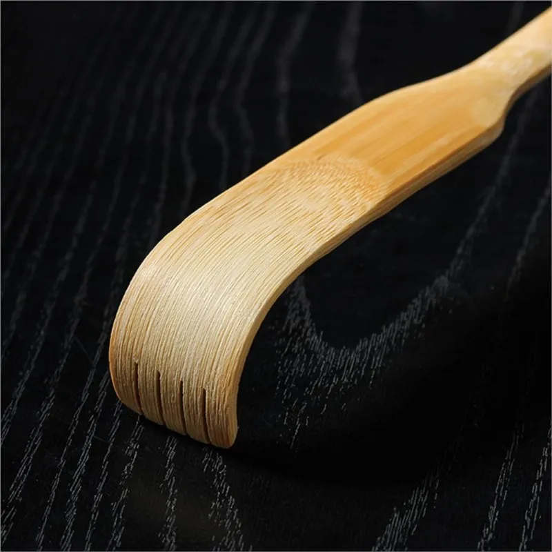 42cm Long Wooden Itch Massage Roller Body Stick Roller Back Scratcher Bamboo Massager Back Scratcher