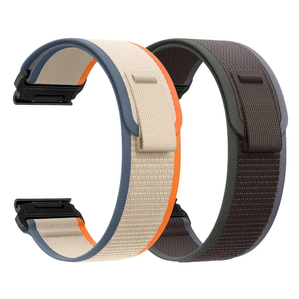 Premium Easy Fit Nylon Trail Strap - Quick Release Watch Band Bracelet