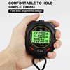 Digital Sports Stopwatch Timer 10/30/60/100 Track Professional Chronograph Counter LCD Training Handheld Luminous Stopwatch 1