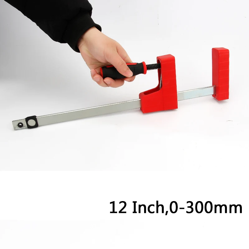 12 Inch Parallel Clamp 0 200mm Clamping Range Woodworking Jigsaw Clips